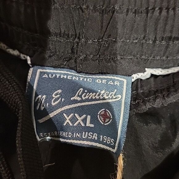 Northern Expedition The Boater Nylon Swim Boat Shorts Black NWT - Picture 7 of 9